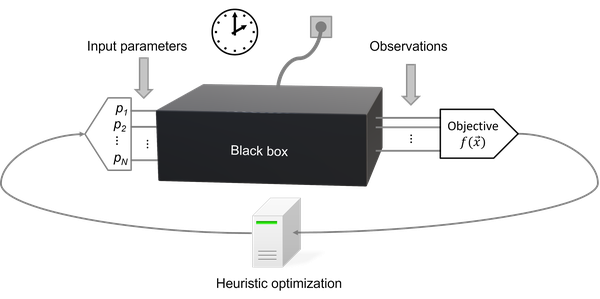 Heuristic optimization of black-box function